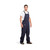 OEL AFW060-NBO Navy 88/12 Premium Sateen Cotton Blend 60 Cal/cm2 Bib Overall - Each