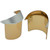 Oberon 025DC Polycarbonate Clear Gold FACE-FIT Basic Heat Reflective Replacement Face Shield