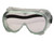 Oberon 7005-24 FACE-FIT Clear Polycarbonate Anti-Fog Indirect Vent Frame Cover Goggle