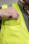 NSA DRIFIRE V21TV2Z_ _ 8.9 Cal Westex DH Hi-Vis Fluorescent Yellow Twill Deluxe Safety Vest - 1-Pack