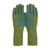 PIP Kut Gard 08-K385 Knit Wrist Green DuPont Kevlar PVC Coated Blended Slabber Heavy Weight Cut Resistant Gloves