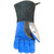 PIP Caiman 1524 Gauntlet Large Silver Split Cowhide Leather Hand Protect Welding Gloves