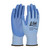 PIP G-Tek PolyKor 16-322 Seamless Knit Blue PolyKor Polyurethane Coated Blended Cut Resistant Gloves