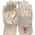 PIP Hot Wing 1BC42128ANP Band Top Large Natural 12 oz 100% Cotton Extra Heavy Weight Hot Mill Heat Protection Gloves