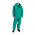PIP ChemFR 205-420CV Green PVC Rain Coverall with Hood