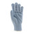 PIP Claw Cover 22-650 Seamless Knit Blue Stainless Steel Wire Core and Polyester Cover Uncoated Blended Heavy Weight Cut Resistant Gloves