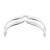 PIP Zenon Z12 Extended Bridge 250-01-03XX One Size Fits Most Rimless Safety Glasses