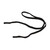 PIP 252-L407 One Size Fits Most Black Nylon Eyewear Lanyard