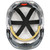 PIP EVO VISTAshield 280-EVSV Vented One Size Fits Most ABS Cap Style Industrial Safety Helmet