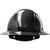 PIP Wolfjaw 280-HP1471R-11 Non-Vented Full Brim One Size Fits Most Black Carbon Fiber Smooth Dome Hard Hat