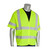 PIP 305-HSSVFR Hi-Vis Yellow Polyester Solid Flame Resistant Safety Vest