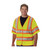 PIP 305-HSVPFR Polyester Two-Tone Mesh Flame Resistant Safety Vest