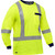 PIP Bisley 313M6118X Hi-Vis Yellow Cotton/Polyester X-Back Long Sleeve Protective Shirt