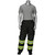 PIP 318-1780-BK Black Ripstop PU Coated Non-ANSI Ripstop Insulated Bib Overall