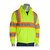 PIP 323-HSSP Hi-Vis Yellow Polyester Two-Tone Protective Hoodie