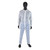 PIP 3500 White Spunbond Polypropylene Standard Weight Disposable Basic Coverall