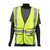 PIP Viz-Up 47200/O One Size Fits Most Hi-Vis Yellow Polyester Expandable Mesh Breakaway Safety Vest