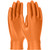 PIP Grippaz Skins 67-256 Orange Nitrile Extended Use Ambidextrous Disposable Gloves