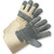 PIP 800DP-AA Natural Split Cowhide Leather Gauntlet Superior Grade Leather Palm Gloves