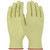 PIP Kut Gard M13TWPL Seamless Knit Yellow Aramid with Cotton Uncoated Light Weight Cut Resistant Gloves