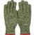 PIP Kut Gard MATA38HA-OERTC-L-OERD Seamless Knit Uncoated Large Green Nylon Blended Heavy Weight Cut Resistant Gloves