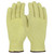 PIP Kut Gard MATW55PL-RT Seamless Knit Yellow ATA Fiber/Aramid Uncoated Blended Heavy Weight Cut Resistant Gloves