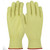 PIP Kut Gard MTW13 Seamless Knit Yellow Aramid Uncoated Light Weight Cut Resistant Gloves