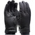 PIP ST-021 Black Cowhide Leather/Woven Stretch Nylon Insulated Uniform Cold Protection Gloves