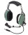 David Clark H3331 Over-The-Head Wired Airline Ground Support Headset with Microphone