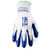 HexArmor 1040 Helix Blue/White Nylon A2 Cut Level Cut-Resistant Gloves - 12 Pair