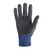 HexArmor 1041 Helix Blue/Black Nylon/Recycled Polyester A1 Cut Level Cut-Resistant Gloves - 12 Pair