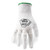 HexArmor 1052 Helix White HPPE/Nylon A3 Cut Level Cut-Resistant Gloves - 12 Pair