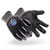 HexArmor 1091 Helix Black/Gray High-Performance Nylon A1 Cut Level Cut-Resistant Gloves - 12 Pair