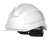 HexArmor 16-13001 Ceros 6-3/8 - 8 in HDPE AirBridge Suspension Vented Short Brim Safety Helmet - 1 Pack