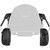 HexArmor 17-15001 K-Series Ceros K1C 22 dB Hard Hat Mounted Black Cup Slot-Adapted Earmuff - 1 Pair
