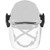 HexArmor 17-32001 7 x 10 x 0.08 in Anti-Scatch Magnetic Face Shield Kit - 1 Pack
