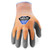 HexArmor 2050 Helix Gray/Hi-Vis Orange HPPE/Steel and Fiberglass A7 Cut Level Safety Gloves - 12 Pair