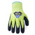 HexArmor 2062 Helix Lime Cuff/Black Palm HPPE/Steel and Fiberglass A9 Cut Level Safety Gloves - 12 Pair