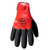 HexArmor 3070W Helix Black/Red Polyester Shell A3 Cut Level Cold Weather Work Gloves - 12 Pair