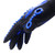 HexArmor 4024 Chrome Series Black/Blue SuperFabric A8 Cut Level Cut-Resistant Gloves - 12 Pair