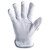 HexArmor 4060 Chrome SLT Orange/White Goatskin Leather A5 Cut Level Arc Flash Cut-Resistant Gloves - 12 Pair