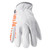 HexArmor 4066 Chrome SLT White/Gray/Orange Buffaloskin Leather A7 Cut Level Arc Flash Cut-Resistant Gloves - 12 Pair
