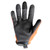 HexArmor 4074 Chrome SLT Oasis Orange/Gray Synthetic Leather A5 Cut Level Cut-Resistant Gloves - 12 Pair