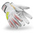 HexArmor 4082 Chrome Series Gray/Red/White SuperFabric A8 Cut Level Cut-Resistant Gloves - 12 Pair