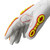 HexArmor 4086 Chrome Series Gray/Red/White SuperFabric A8 Cut Level Insulated Gloves - 12 Pair