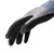 HexArmor 9015 9000 Series Black/Gray Polyethylene and Glass Fiber A7 Cut Level Cut-Resistant Gloves - 12 Pair