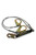 Guardian 01243 Double Leg Cable Shock Absorbing Lanyard