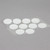 Gas Clip FILTER-10 External Dust Replacement Filter for Single Gas Clip/Multi Gas Clip Gas Detectors - 10 Pack