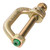 KStrong UFC409151 D-Ring Twin/Single Connector with Steel Pin - Each