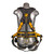 KStrong Kapture Element UFH90341G Polyester Oil and Gas Derrick Deluxe Harness - Each